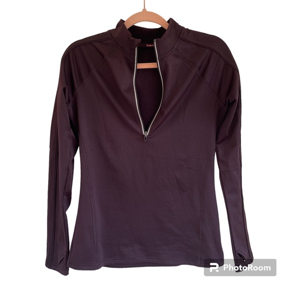 Hind Running Plum Quarter Zip Women’s Small - Picture 1 of 5